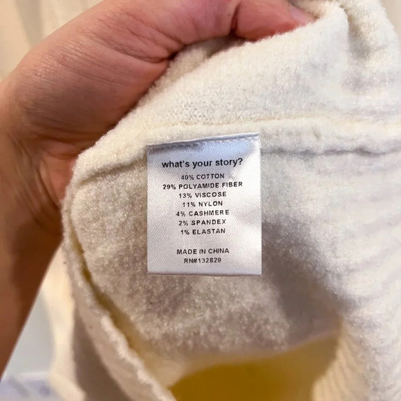 Weekend Stories Loreo Cream Cotton Blend Ribbed Scoop Neck Sleeveless Midi Dress - Picture 6 of 8